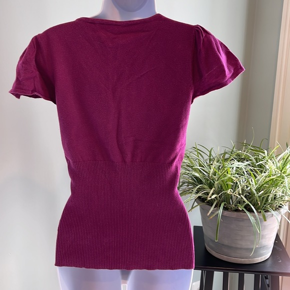 Sweater Blouse with Ribbed torso - Picture 4 of 7